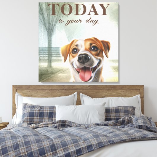 Inspirationsmotivation Leinwanddruck (Insitu (Schlafzimmer))