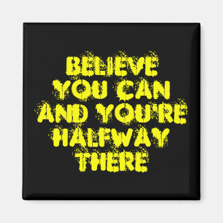 Inspirationsmotivation Positive Erfolgsquoten Magnet