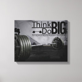 Inspirationsmotivation Zitate Workout Poster Leinwanddruck