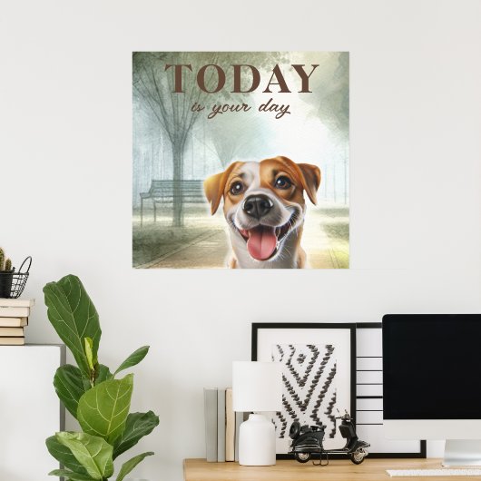 Inspirationsmotivationspopster Poster (Heimbüro)