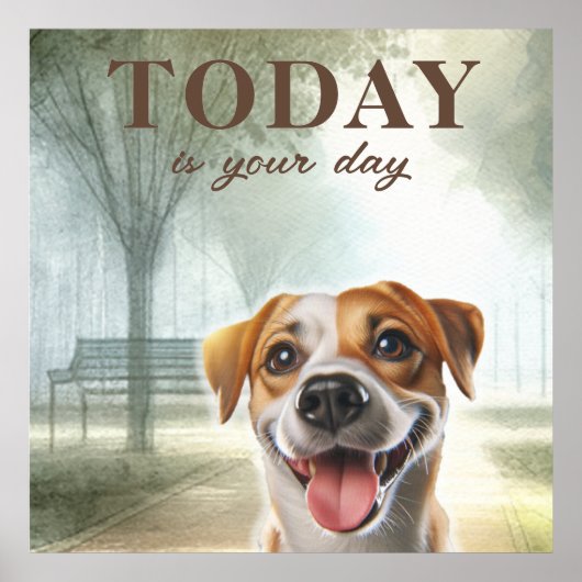 Inspirationsmotivationspopster Poster (Vorne)