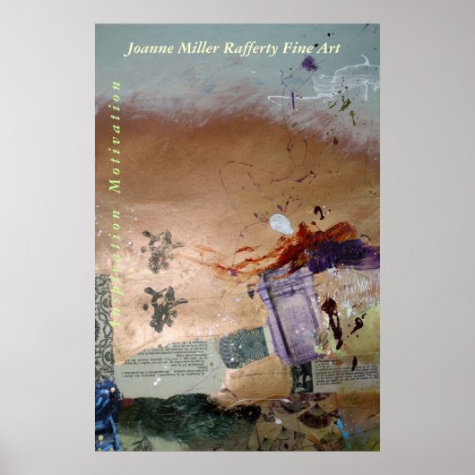 Inspirationsmotivationspopster Poster (Vorne)