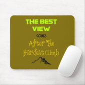 Inspirationsmotivierende Quotentypografie Mousepad (Mit Mouse)
