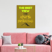 Inspirationsmotivierende Wander-Quote-Typografie Leinwanddruck (Insitu (Wohnzimmer))