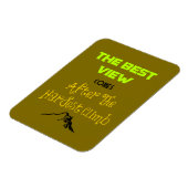 Inspirationsmotivierende Wander-Quote-Typografie Magnet (Linke Seite)