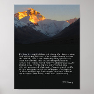 Inspirationsmount Everest Poster
