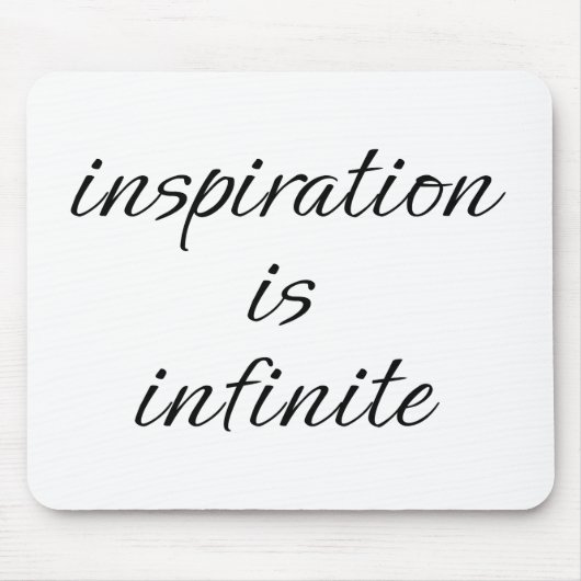 Inspirationsmousepad Mousepad (Vorne)