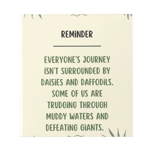 InspirationsNotebook Notizblock (Vorderseite)