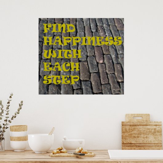 Inspirationspfad-Poster Poster (Küche)