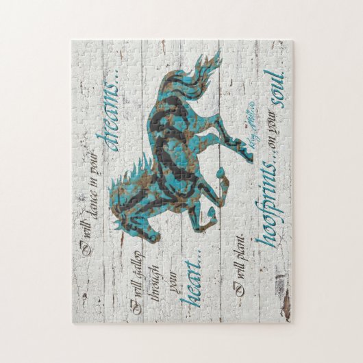 Inspirationspferd Puzzle (Vertikal)