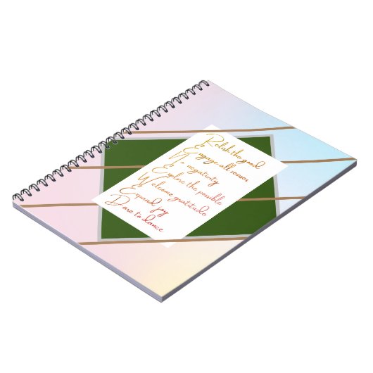 Inspirationsplaner Notizblock (Linke Seite)