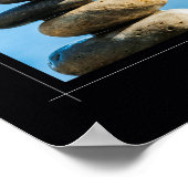 Inspirationspopster, "Balance in allem" Poster (Ecke)