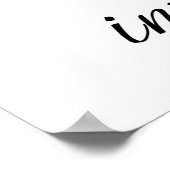 Inspirationspopster Poster (Ecke)