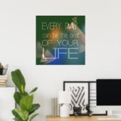 Inspirationspopster Poster (Heimbüro)