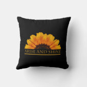 Inspirationspositive Meldungssonne Kissen (Rückseite)