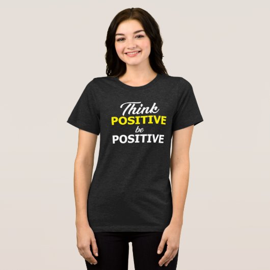 Inspirationspositives Shirt (Vorderseite voll)