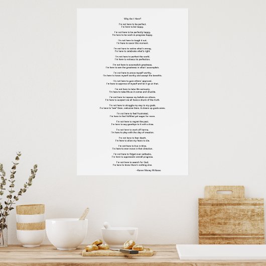 Inspirationsposter Poster (Küche)