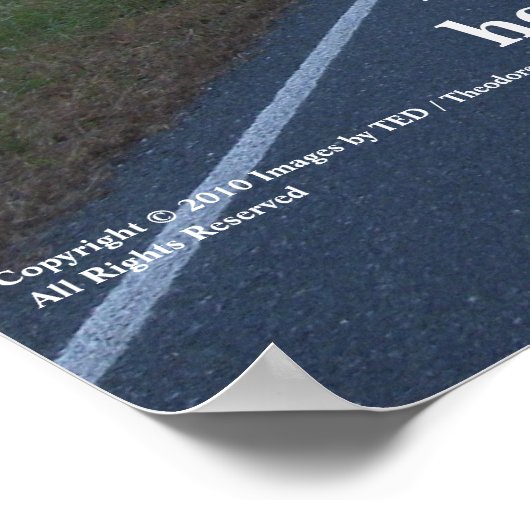 Inspirationsposter Poster (Ecke)