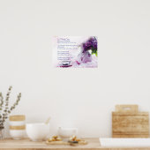 Inspirationsposter, Wandkunst, Gedichte, religiöse Poster (Küche)