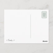 Inspirationspostkarte | 2 Timothy 1;7 Postkarte (Rückseite)