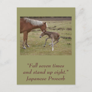 Inspirationspostkarte: Förderung Postkarte