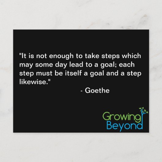 Inspirationspostkarte Nr. 3 Postkarte (Vorderseite)