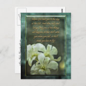 Inspirationspostkarte Postkarte (Vorne/Hinten)