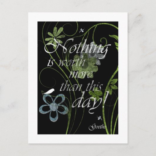 Inspirationspostkarte Postkarte (Vorderseite)