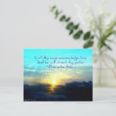 Inspirationspostkarte Postkarte (Stehend Vorderseite)