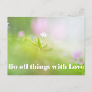 Inspirationspostkarte Postkarte