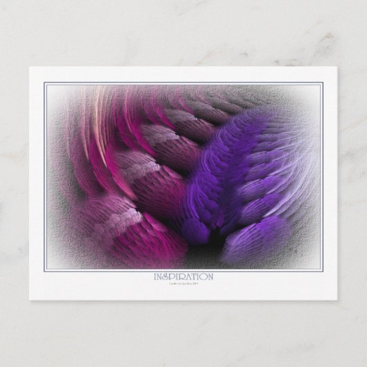 Inspirationspostkarte Postkarte (Vorderseite)