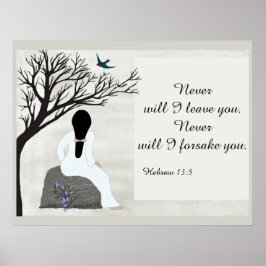 Inspirationspresse: "Nie werde ich dich verlassen  Poster