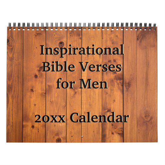 Inspirationspressen für Männer 12 Monate Kalender (Titelbild)