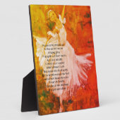 Inspirationspritik für Ihr Herz Fotoplatte (Seite)