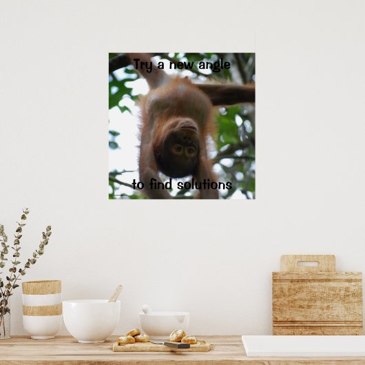 Inspirationsproblem - Behebung der Empfindlichkeit Poster (Küche)