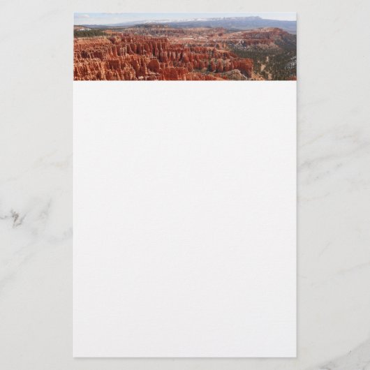 Inspirationspunkt am Bryce Canyon I Briefpapier (Vorderseite)