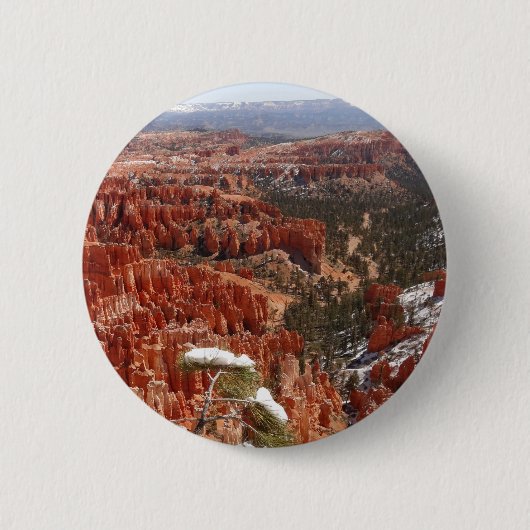Inspirationspunkt am Bryce Canyon I Button (Vorderseite)