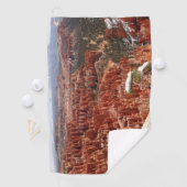 Inspirationspunkt am Bryce Canyon I Golfhandtuch (Insitu)