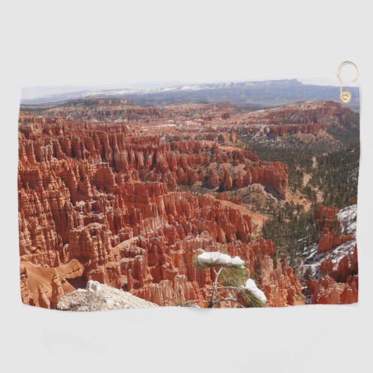 Inspirationspunkt am Bryce Canyon I Golfhandtuch (Horizontal)