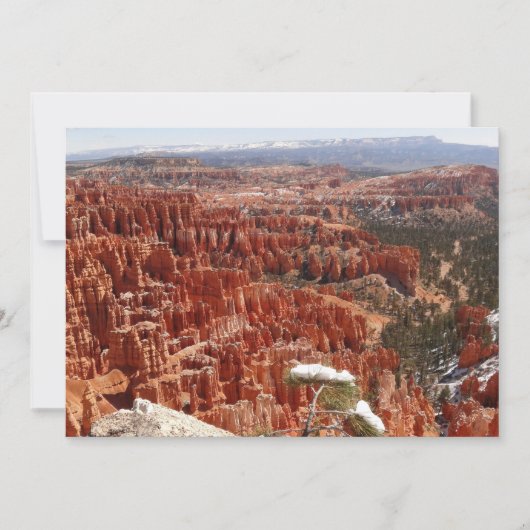 Inspirationspunkt am Bryce Canyon I Karte (Vorderseite)