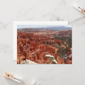 Inspirationspunkt am Bryce Canyon I Karte (Vorderseite/Rückseite Beispiel)