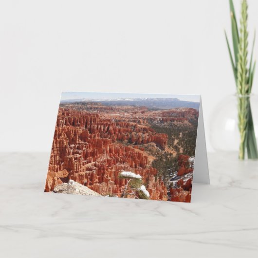 Inspirationspunkt am Bryce Canyon I Karte (Vorderseite)