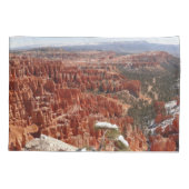 Inspirationspunkt am Bryce Canyon I Kissenbezug (Rückseite)
