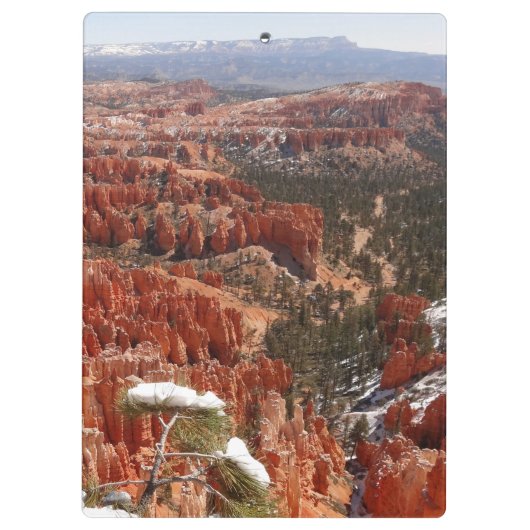 Inspirationspunkt am Bryce Canyon I Klemmbrett (Rückseite)