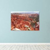 Inspirationspunkt am Bryce Canyon I Leinwanddruck (Insitu (Holzboden))