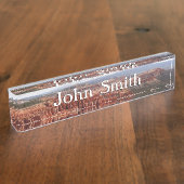 Inspirationspunkt am Bryce Canyon I Namensplakette (Seite)