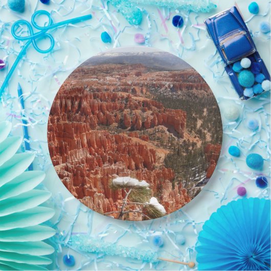 Inspirationspunkt am Bryce Canyon I Pappteller (Party)