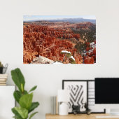Inspirationspunkt am Bryce Canyon I Poster (Heimbüro)