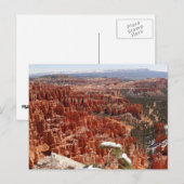 Inspirationspunkt am Bryce Canyon I Postkarte (Vorne/Hinten)