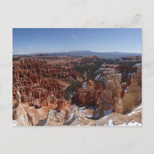 Inspirationspunkt am Bryce Canyon II Postkarte (Vorderseite)